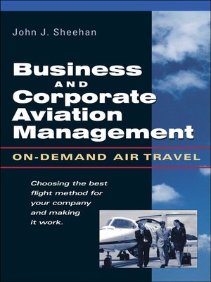 cover image of Business and Corporate Aviation Management